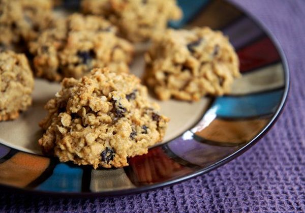 veel eiwit desserts peanut butter oatmeal raisin cookies