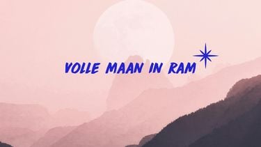 volle maan in Ram