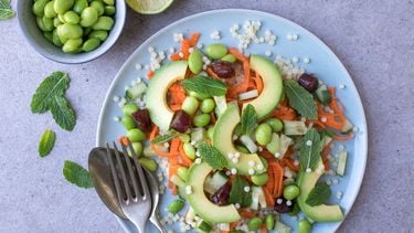 Vegan salade recept parelcoussous