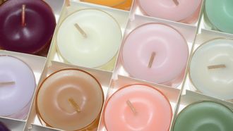 Pastel kaarsen