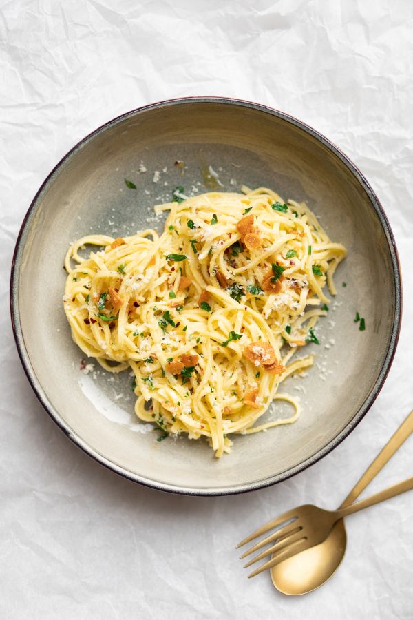 Afbeelding van spaghetti aglio e olio recept 2