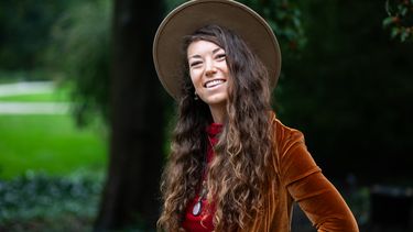 Tosca van der Wouden zet zich in voor de natuur.