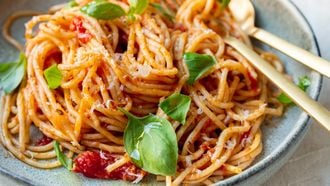spaghetti met tomatensaus