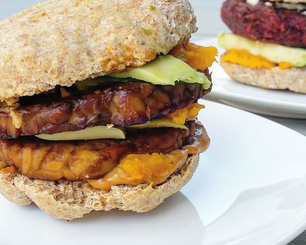 tempeh burger