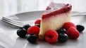 Cheesecake met rode vruchten