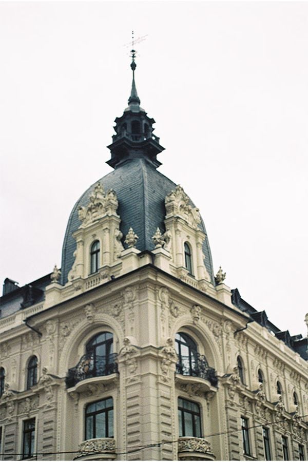 een gebouw in Riga, Letland