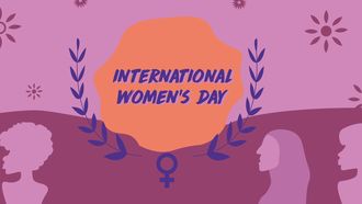 Illustratie van Internationale Vrouwendag