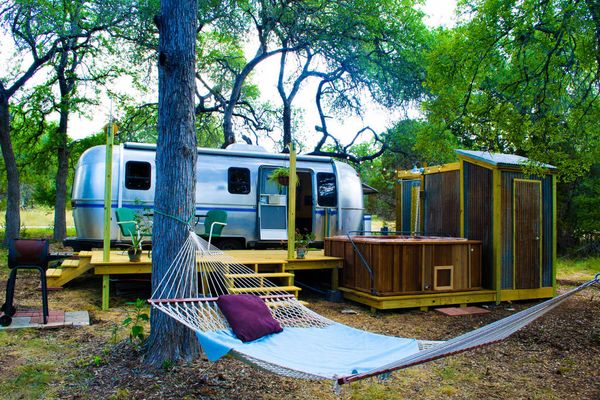 airbnb, boomhutten, campers, hammocks, natuur