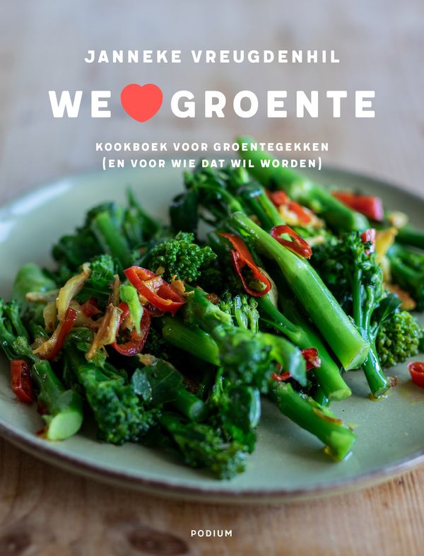 We love groente als voorbeeld van vegetarische kookboeken