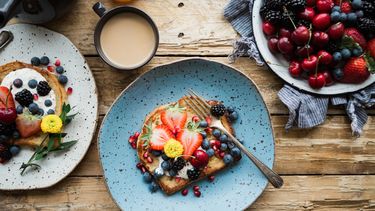 Hospots zwolle, een bord met french toast met fruit