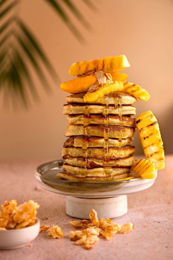 tropical pancakes